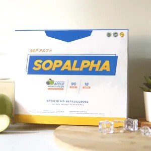 SOPALPHA 1 BOX 18 SACHET SALMON OVARY PEPTIDE