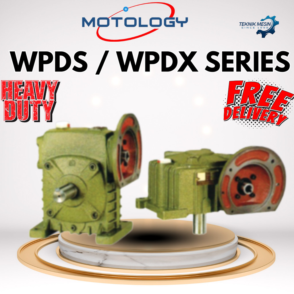 GEARBOX MOTOLOGY WPDS 70 RATIO 1:10-60/ GEARBOX WPDS/ GEARBOX SPEED REDUCER WPDS/ GEARBOX REDUCER/ W