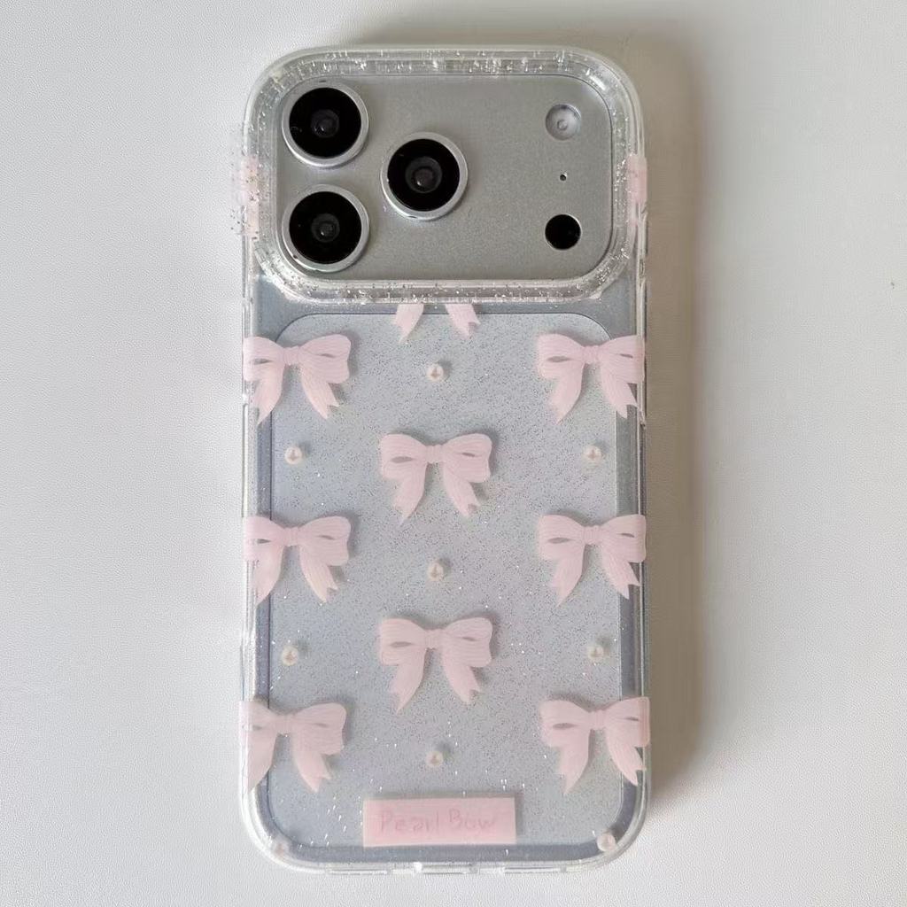 Terbaru Busur Aesthetic Case Hp Samsung S26 Plus S25 Fe S26 Ultra S25 Ultra M54 S24 S25 Plus M14 A12