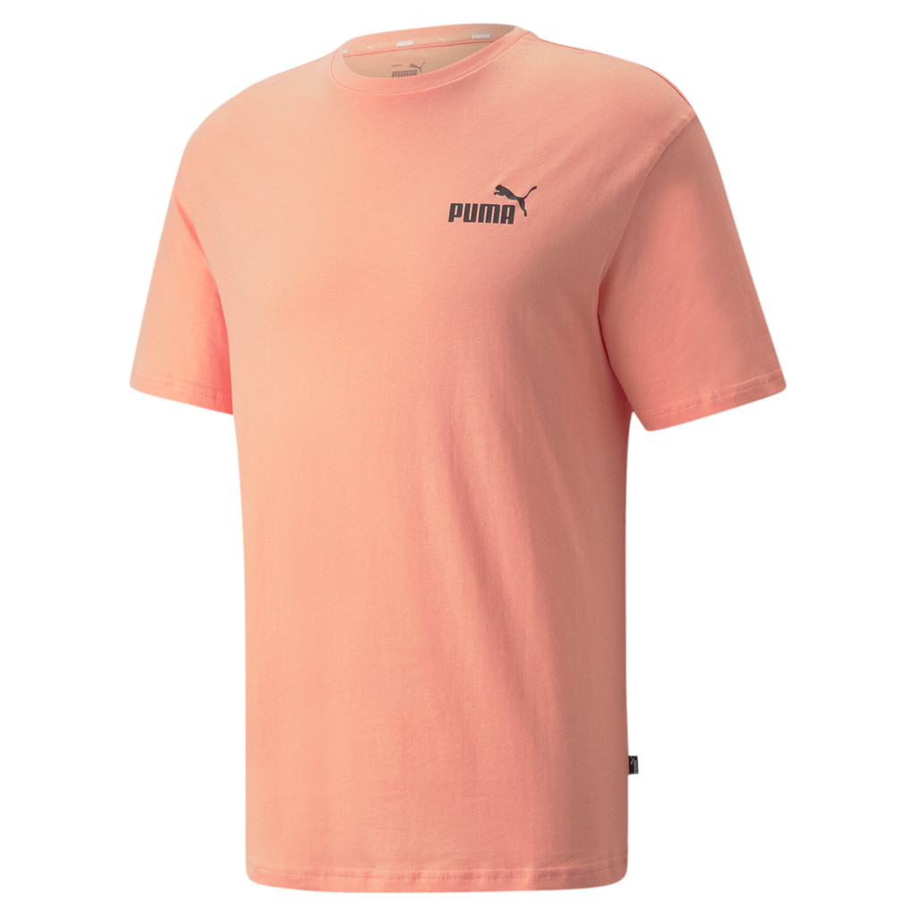 Kaos Casual Pria Puma Power Summer Graphic Tee Peach Pink 671582 28