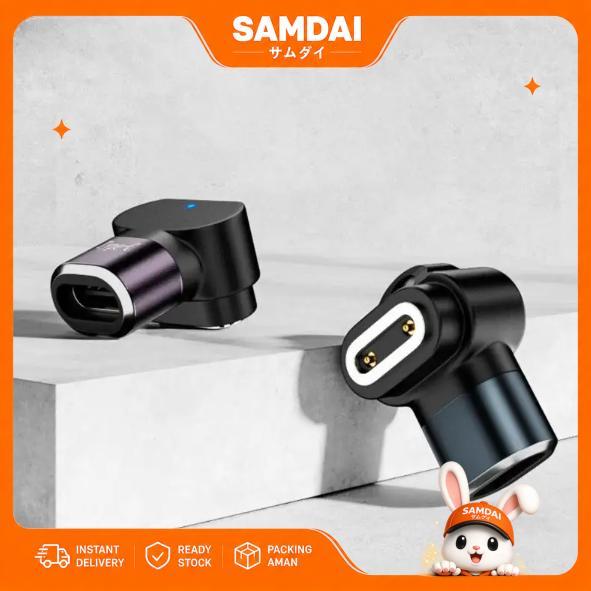 Samdai Charging Adapter USB Type C untuk Smartwatch Z6A Z7S Z8A Z10 1 PCS