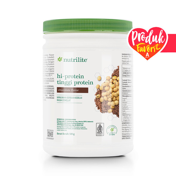 Nutrilite Hi-Protein Chocolate Amway ORI / Susu Protein Amway