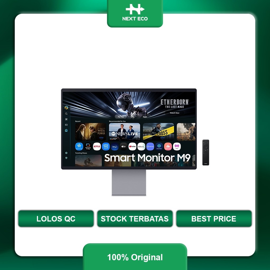 MONITOR SAMSUNG SMART 32" M9 LS32FM902SEXXD