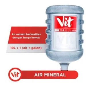 Vit Galon 19L (Galon + Isi)