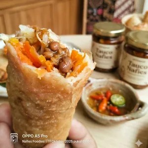 Lumpia Ayam Sayur Plus Tauco