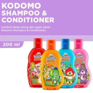 KODOMO SHAMPOO & CONDITIONER 200ml / 200ml