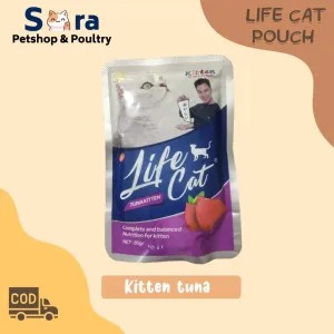 LIFE CAT SACHET KITTEN TUNA 85g