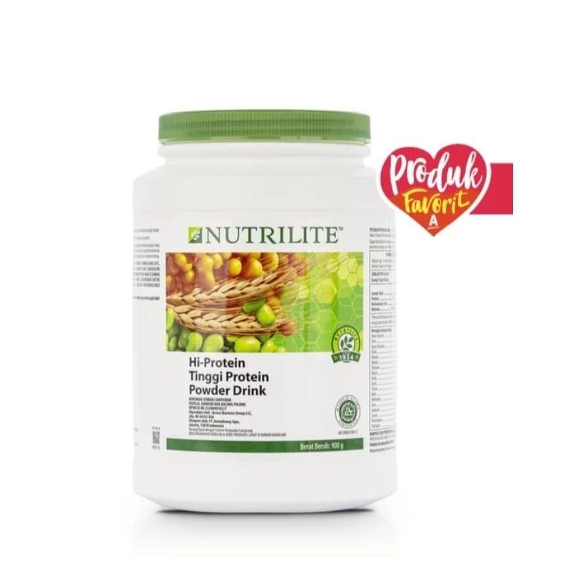 Hi Protein all plant family size 900gr Original Nutrilite AMWAY(AA02)