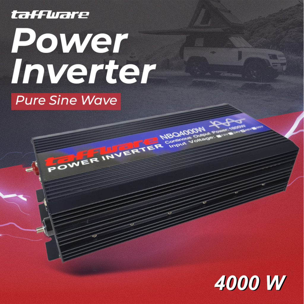 Power Inverter Mobil Pure Sine Wave DC 48V to AC 220V 4000W - NBQ4000W