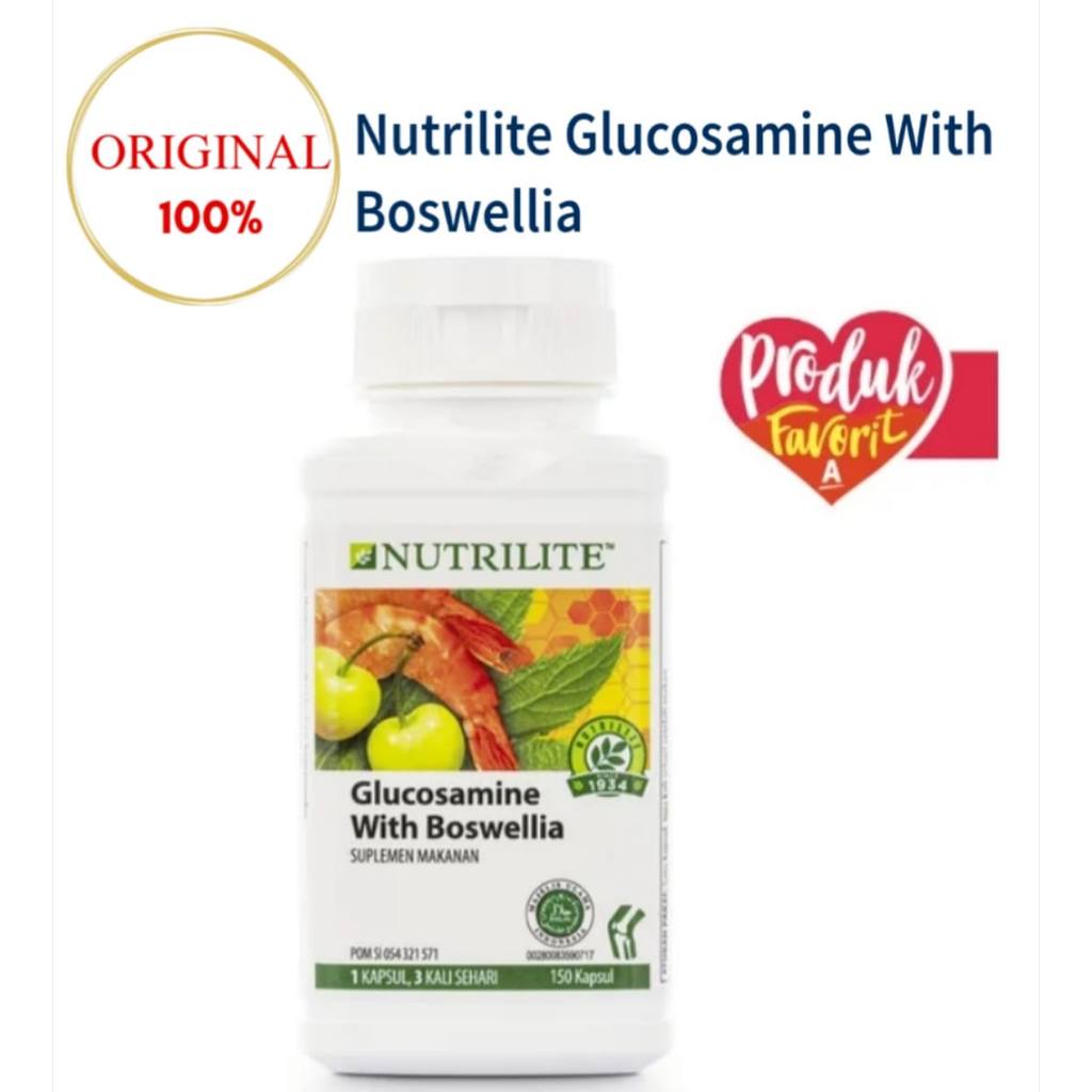Glucosamine with boswellia  AMWAY ASLI100% Nutrilite (02)