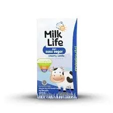 MILK LIFE CREAMY VANILLA UHT 125 ML
