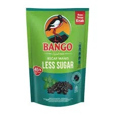 BANGO KECAP MANIS LESS SUGAR PCH 520 ML
