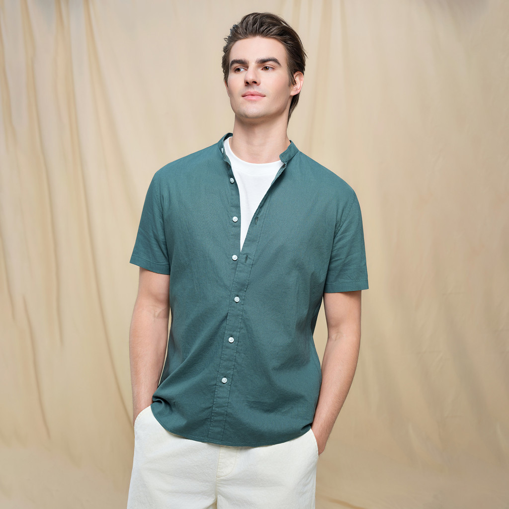 Giordano Men's Linen Shirt 0104621423