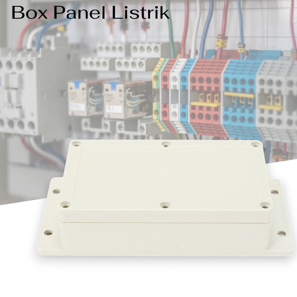 Box Panel Listrik Junction Enclosure Waterproof Tahan Air 158x90mm Pelindung Kabel Outdoor