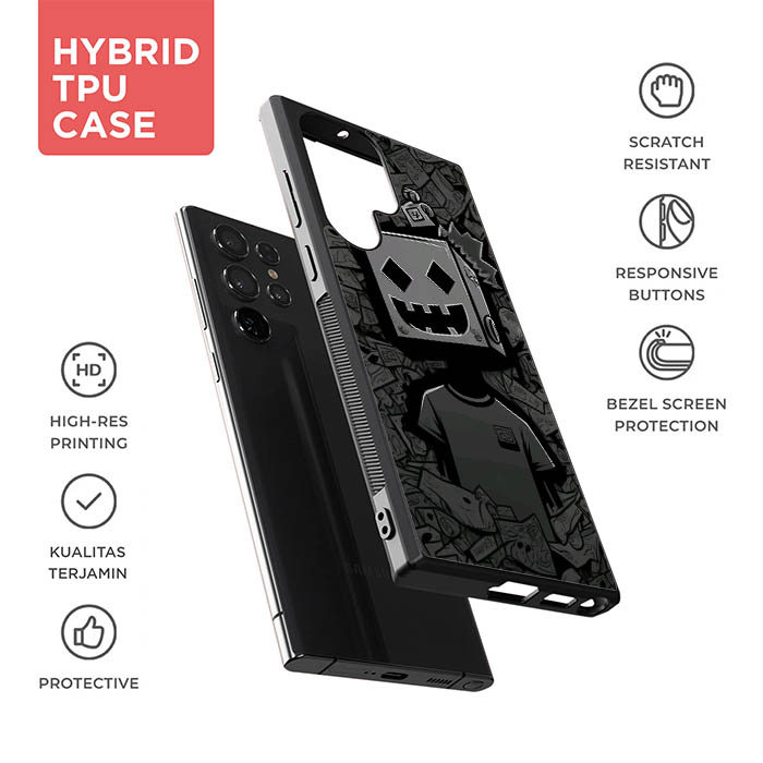 The Box Head AB4245 Casing HP Custom Hardcase Softcase Samsung Galaxy S26 S25 S24 S23 S22 S21 S20 S1