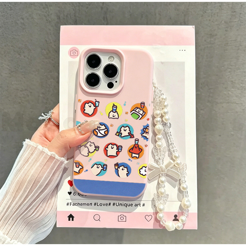 Terbaru Lucu Karakter 2-In-1 Case Iphone 17 Pro Max 11 13 15 14 16 Plus 12 Case