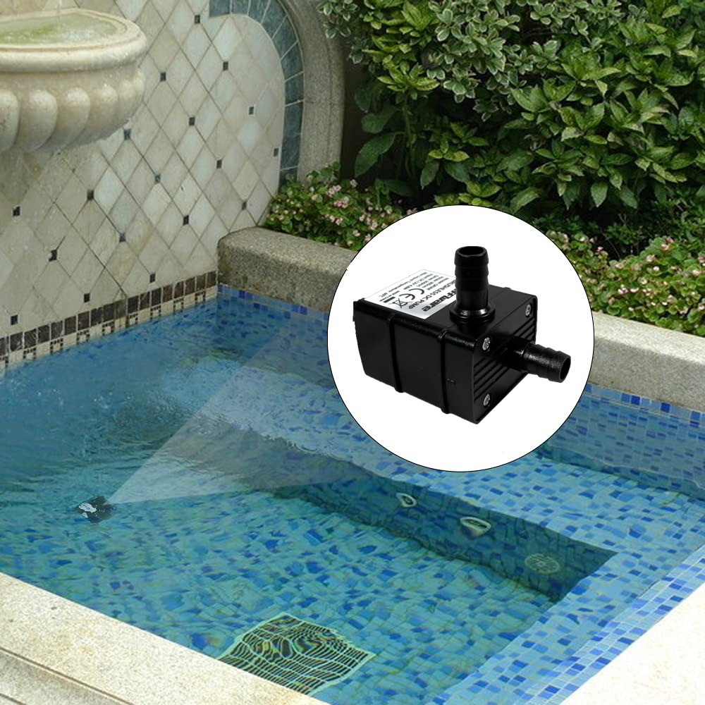 Taffware Pompa Air Celup Multifungsi Aquarium Submersible Pump 12V