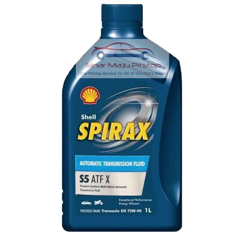 Shell Spirax S5 ATF X Oli Transmisi Matic & Minyak Power Steering Mobil [1 Liter]