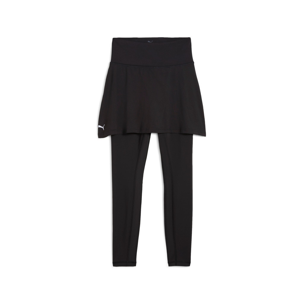Legging Rok Wanita Modest 2In1 Fl Running Tight Puma Black 526707 01