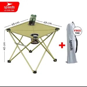 Meja lipat Outdoor SPEEDS - folding stool camping outdoor Traveling