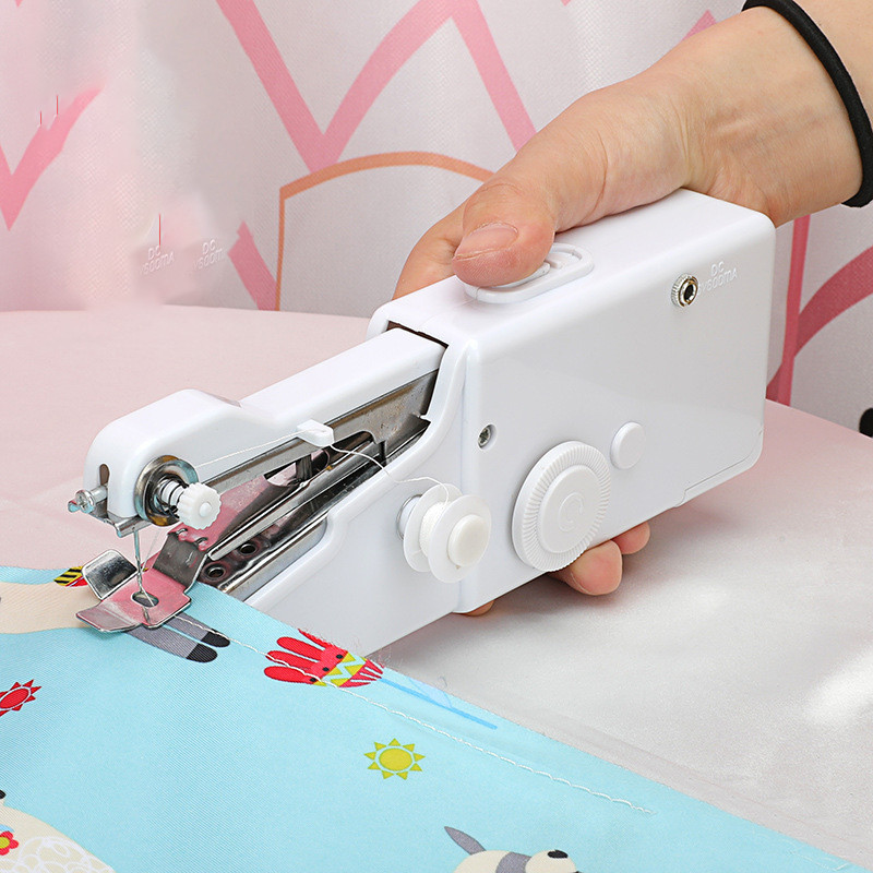 Mesin Jahit Tangan Elektrik Alat Jahit Listrik Mini Otomatis Portable Sewing Machine Handheld