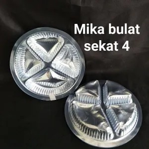 Mika bulat sekat 4 / Mika wakul sekat 4 tipis