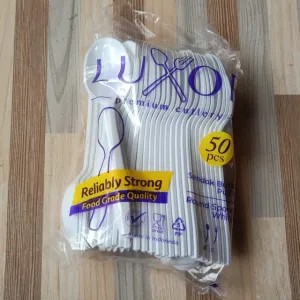 Sendok plastik dawet isi 50 ( Luxor), Sendok Es buah
