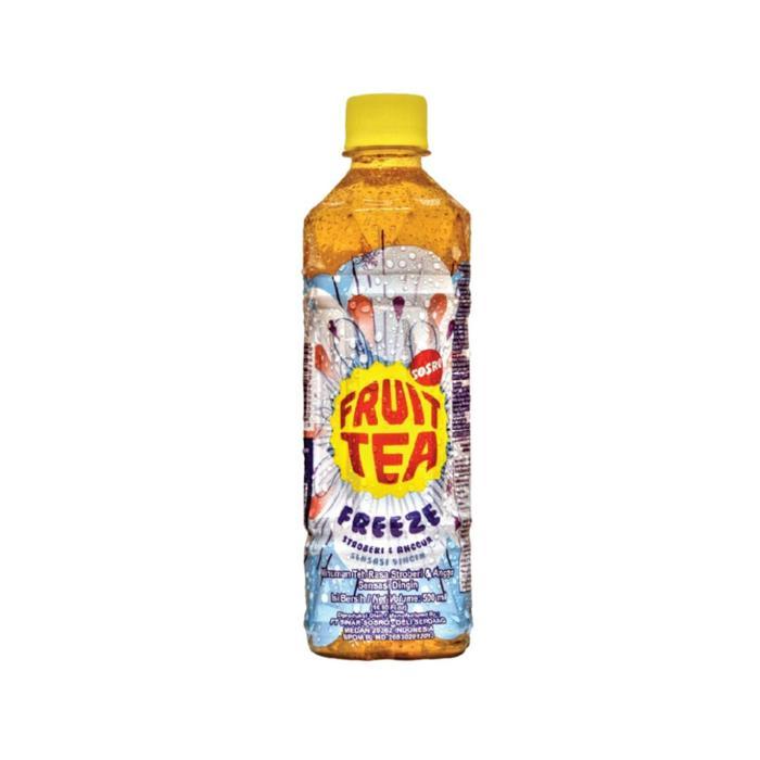 Fruit Tea Freeze Rasa Strawberry & Anggur 500 ml