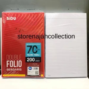 Kertas Folio Garis 1 Pack 200 Lembar