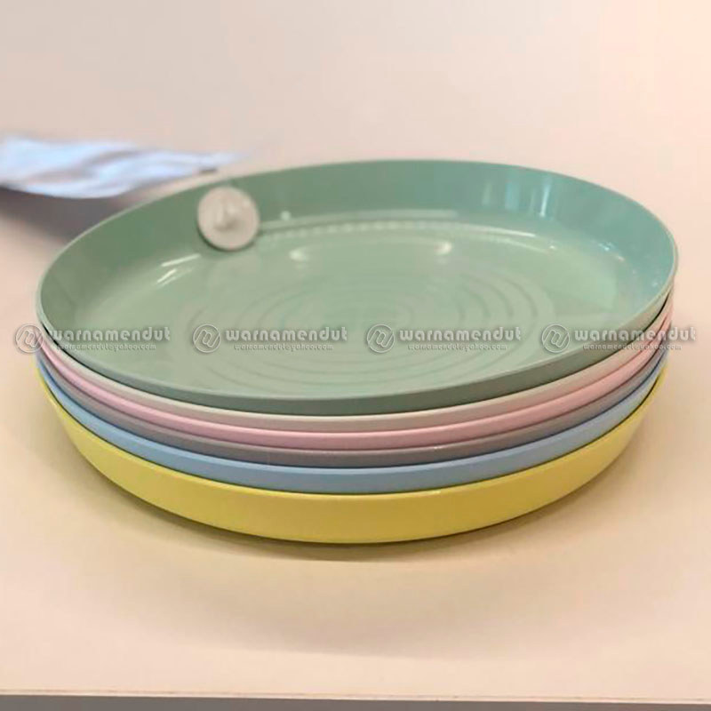 IKEA KALAS Piring aneka warna isi 6 pieces BPA FREE