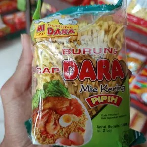 Mie burung DARA pipih