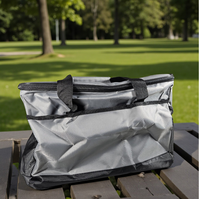 Tas Cooler Bag Besar 33L Box Bekas Bekal Dingin Tahan Panas Camping Piknik Oxford Waterproof Awet Te