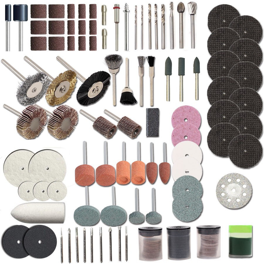 Set Mata Bor Mini Grinder 246 PCS Bor Listrik Tuner Polishing Cutting Engraving HILDA KSDMPJ-2