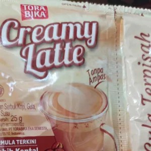 Tora Buka creamy Latte isi 5 350g