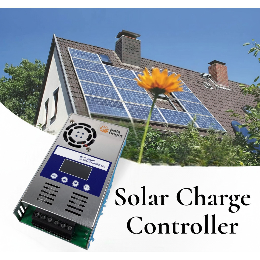 SolaBright Solar Charge Controller MPPT Regulator 12V/24V/36V/48V 60A - MPPT-6048
