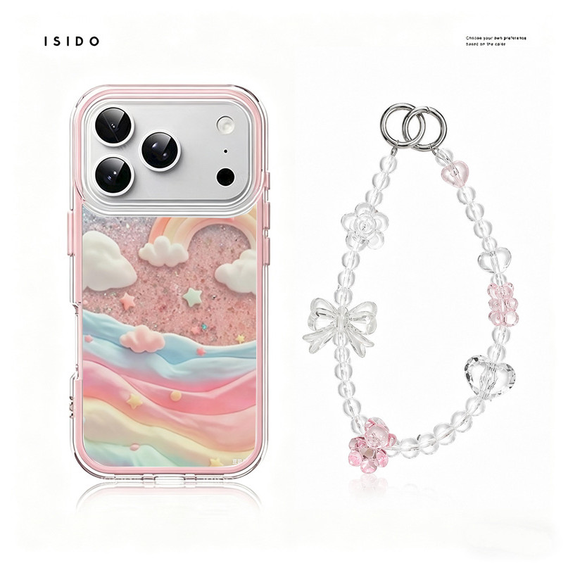 Aesthetic Pelangi Awan Elegan Case Oppo A6C Reno 15F A6X A6T A6S Pro 14F A3X A5I Pro A5X A5 2025 A5 