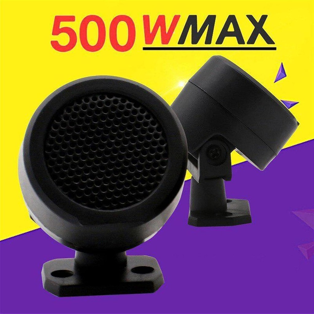 Tiaoping Speaker Tweeter Mobil 3D Stereo Sound 105dB 500W - TP-006A - Black