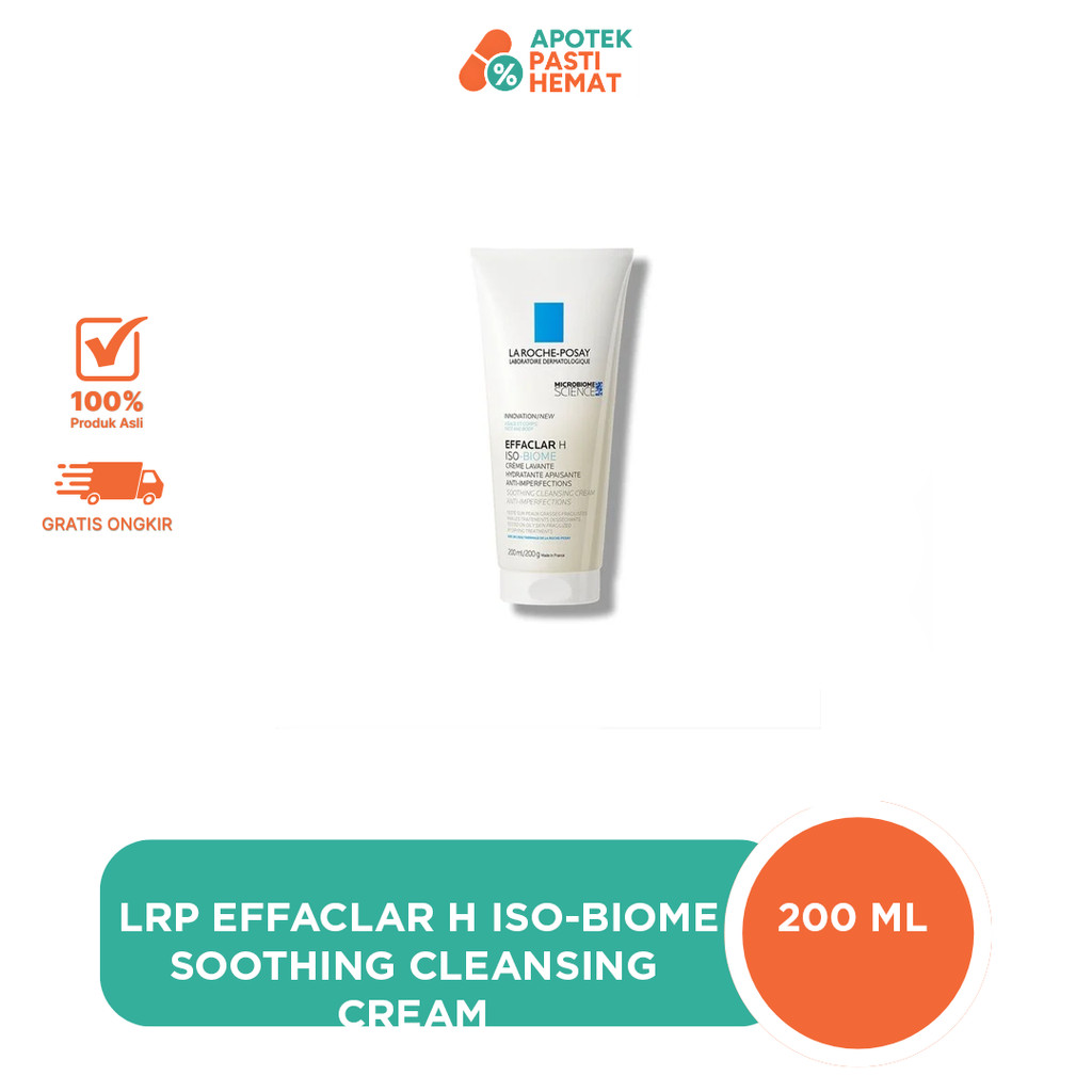 La Roche Posay Effaclar H Iso-Biome Soothing Cleansing Cream 200 ml