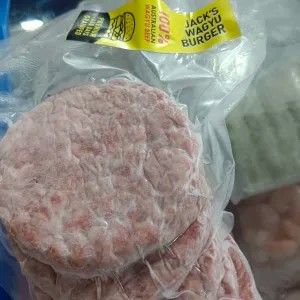 Daging Burger frozen (Jack's wagyu burger) 500g