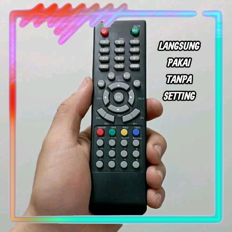 Remot Remote Receiver Parabola Universal Tanpa Setting LGSAT LG-101 STARS OLD LG-SAT MMP LOMBOK (LAN
