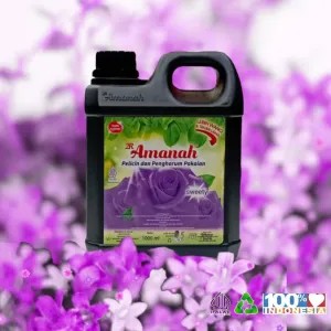 Amanah Super Laundry Sweety, ungu, lavender, baju,