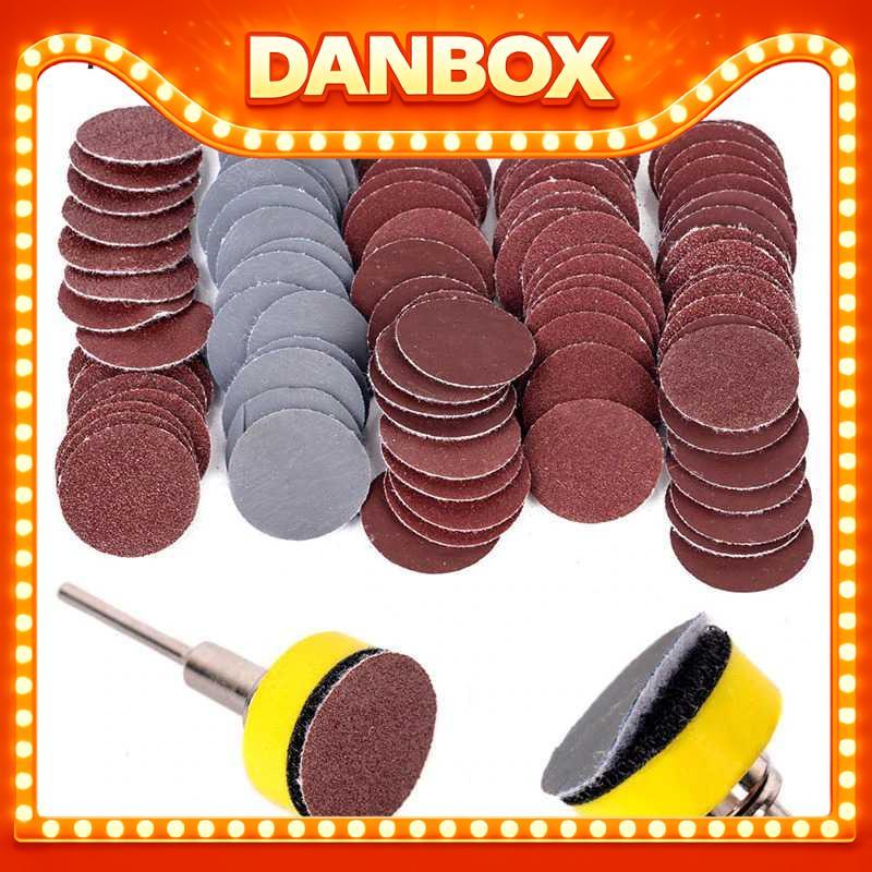 DANBOX Amplas Bor Poles Fiber Set 100PCS