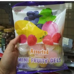 jelly pudding goody assorted mini fruity gels