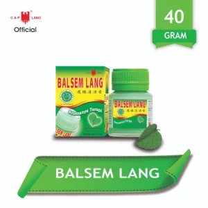 Balsem Lang 40gr Balsem Otot Cap Lang 40g