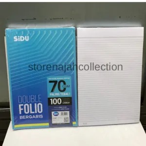 Kertas Folio Garis 1 Pack 100 Lembar