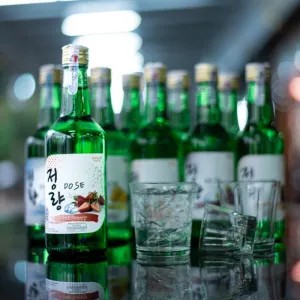 DOSE SPARKLING WATER STRAWBERRY BTL 350 ML