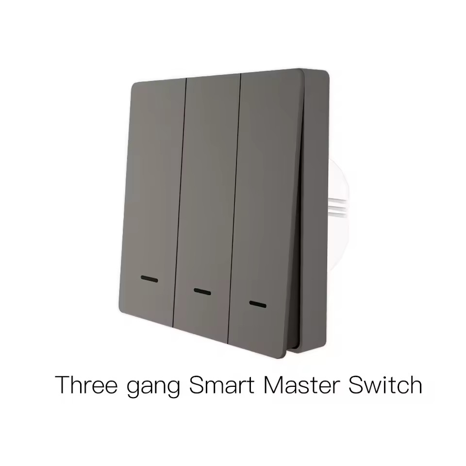 Saklar Lampu Wireless ZigBee Smart Home Tuya Smart Life Alexa Google Voice Control - MOES