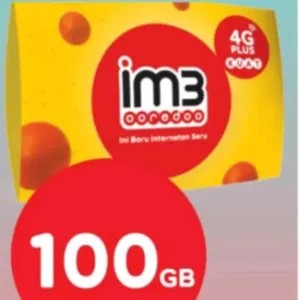 paket data Indosat 100gb full kuota