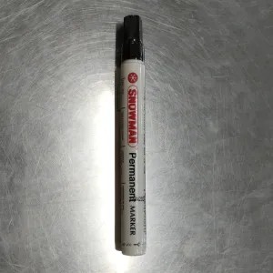 SNOWMAN Spidol Hitam Permanen 1per pack