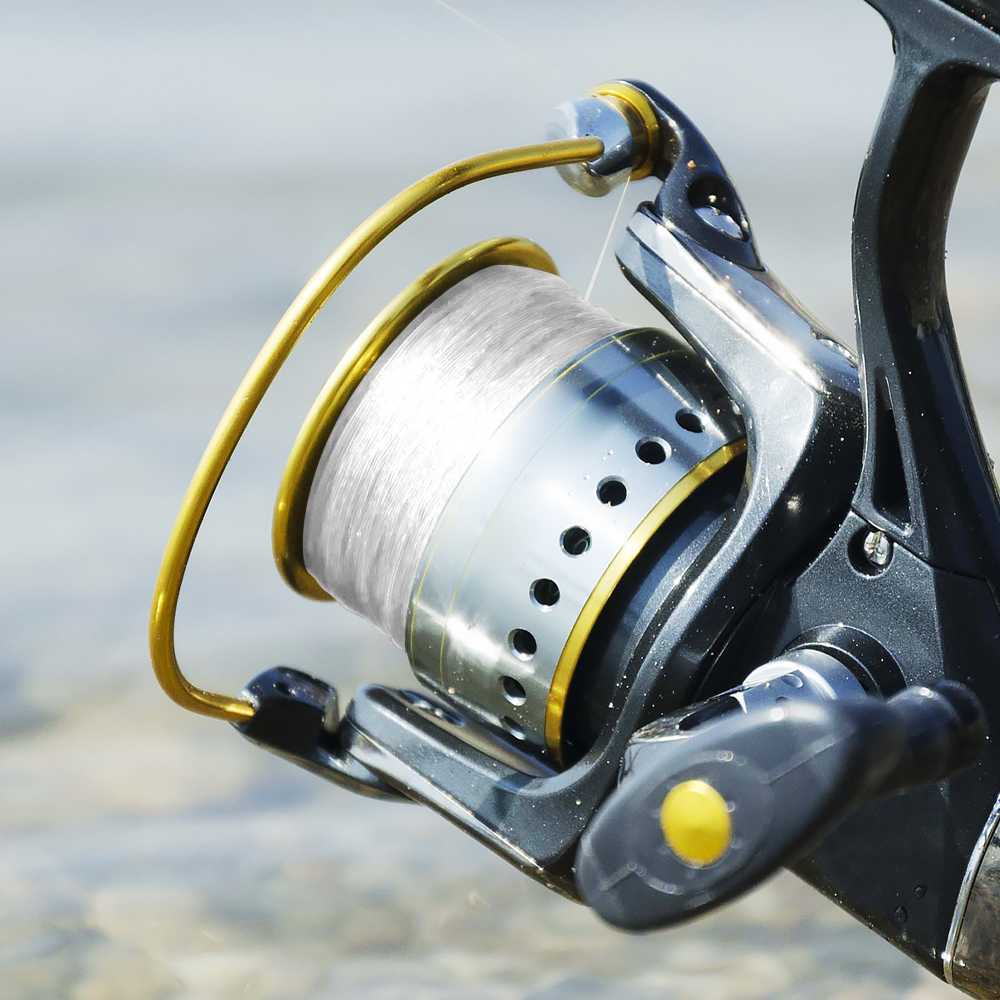 JUSTRON Senar Pancing Nylon Braided Invisible Spot Fishing Line 500M - DPLS Kualitas Terbaik